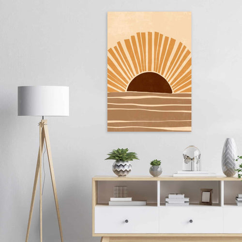 Artfulprints  Boho – Rising sun   poster 30x40 cm - vtwonen shop