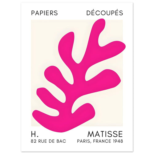 Artfulprints  Matisse – Ocean petals pink   poster 30x40 cm - vtwonen shop