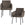 BePureHome eetkamerstoelen Mount - Polyester - Naturel - Set van 2