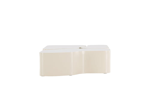 Rebellenclub Salontafel Sahale - 92 x 70 cm - Beige