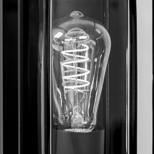 Artdelight buitenlamp Leeds - 1 lichts - 11.7  x 25.9   cm - zwart