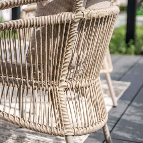 Garden Impressions tuinset Sorong - Tulli - taupe - Ø122x75 - 5-delig - vtwonen shop