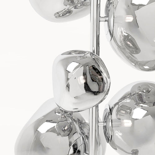 Kare Design Vloerlamp Burbuja 168cm chroom