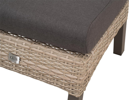 Lesli Living voetenbank Treviso - taupe - 60x57,5x31cm