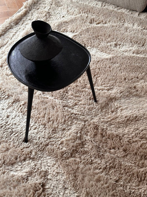 Interieur05 vloerkeed Furr - bruin - 140 x 80 cm