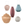 Lumiz solar lampion - guell set - 5 stuks
