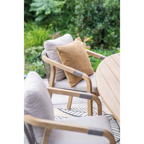 Garden Impressions lounge dining stoel Alora grey sand - vtwonen shop