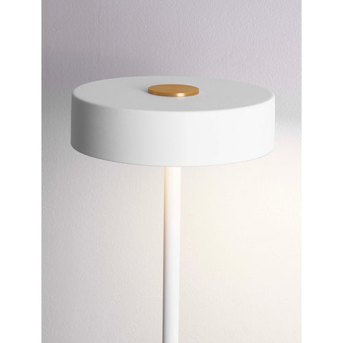 Nova Luce THEA Geïntegreerde LED-vloerlamp, zandwit, 17W, 929lm, 3000K, aan/uit-schakelaar.