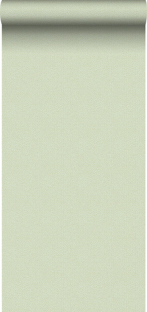 Sanders & Sanders behang stippen groen - 53 cm x 10.05 m - 640663