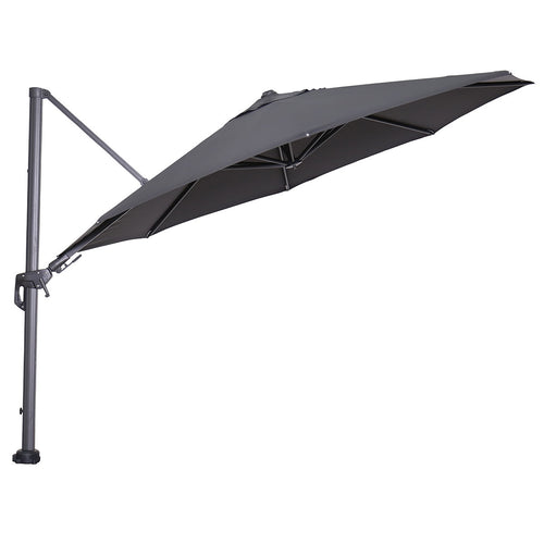 Hawaii parasol - Ø350 cm - carbon black - donker grijs - vtwonen shop