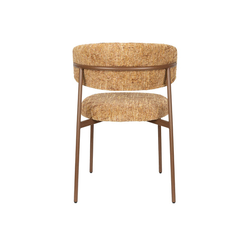 Housecraft Living Claes Eetkamerstoelen Gemêleerd Okergeel - Set van 2