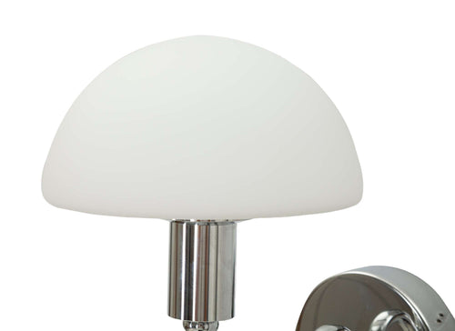 Mauro Ferretti wandlamp - 23x15x22 cm - zilver