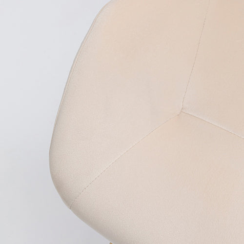 Kare Design Stoel Viva fluweel creme - vtwonen shop