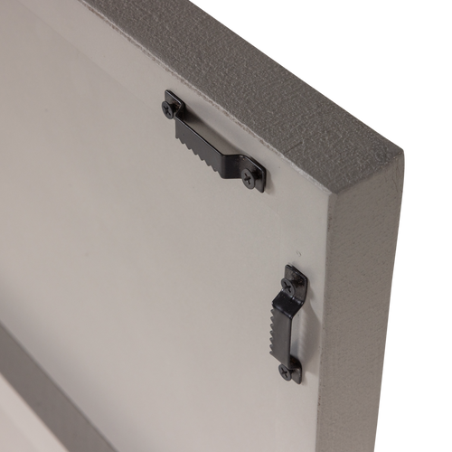 WOOOD wanddeco Numa - Betonlook - Grijs - 122x92x12