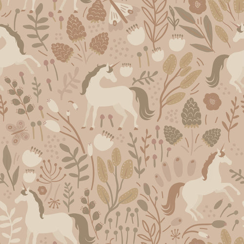 ESTAhome behang unicorns zand beige - 53 cm x 10.05 m - 139875 - vtwonen shop