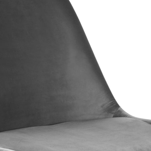Kick kuipstoel Velvet - Grijs - vtwonen shop