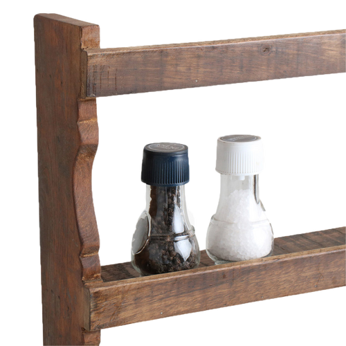 Raw materials kruidenrek Factory - FSC gerecycled hout - 48x10x58 cm - vtwonen shop