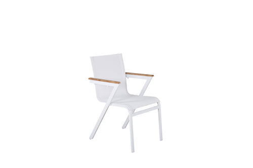 Rebellenclub  Tonga Tuinstoel - Set van 2 - Wit