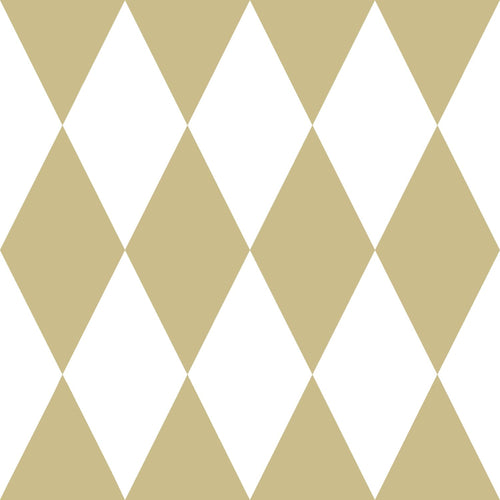 Origin Wallcoverings behang ruiten wit en goud - 53 cm x 10.05 m - 347669
