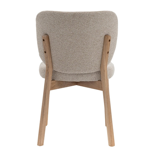 DÉJA Living Eetkamerstoel Nobu - Beige/Naturel Eiken - Set van 2 - vtwonen shop