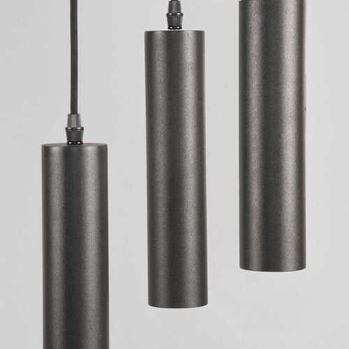LABEL51 Hanglamp Ferroli - Zwart Metaal - 30x30x143cm