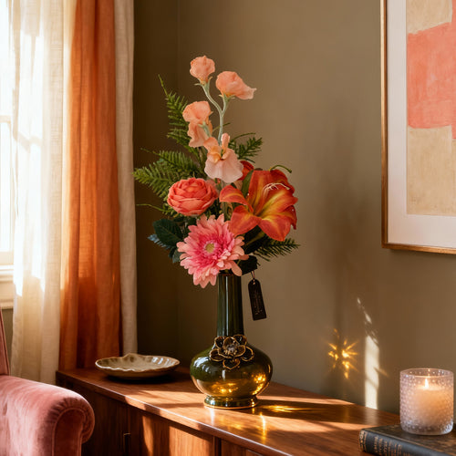 Maxifleur Handgebonden Kunstboeket Aria Venice 45cm