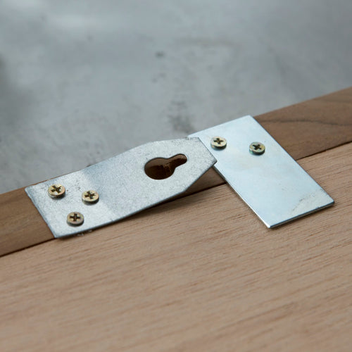 Tikamoon Teakhouten spiegel 100 x 50 cm - Naturel - vtwonen shop