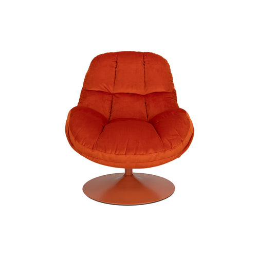 Housecraft Living Beefy Fauteuil Draaibaar Oranje