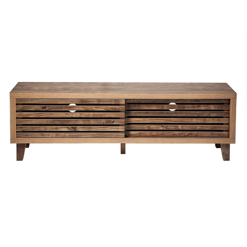 Calicosy - LIAM TV-meubel - Donker hout - 140x35x45 cm