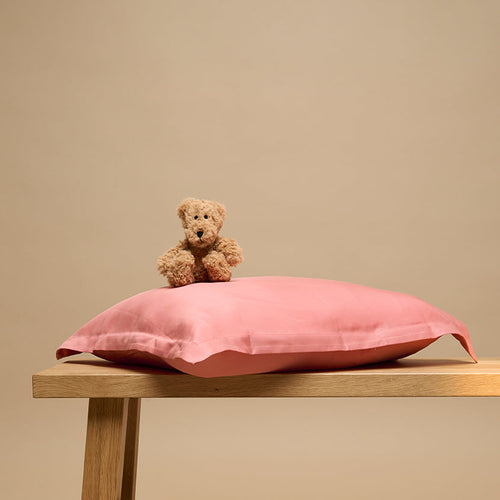 Coco & Cici - Kids - TENCEL Twill Kussensloop Blush - 50 x 60