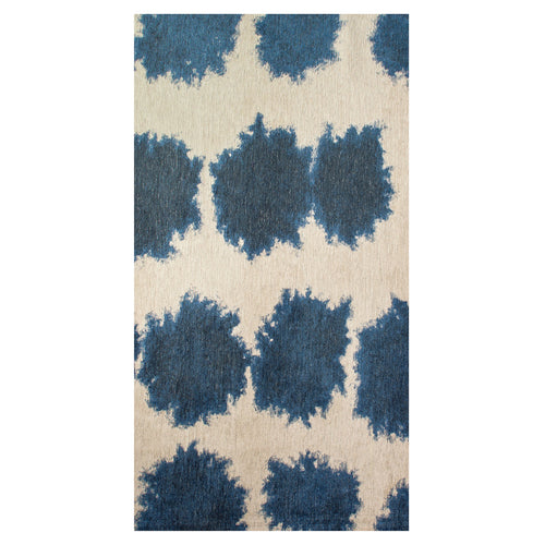 Lola&Moi vloerkleed Curacao - blauw -80x150cm - vtwonen shop
