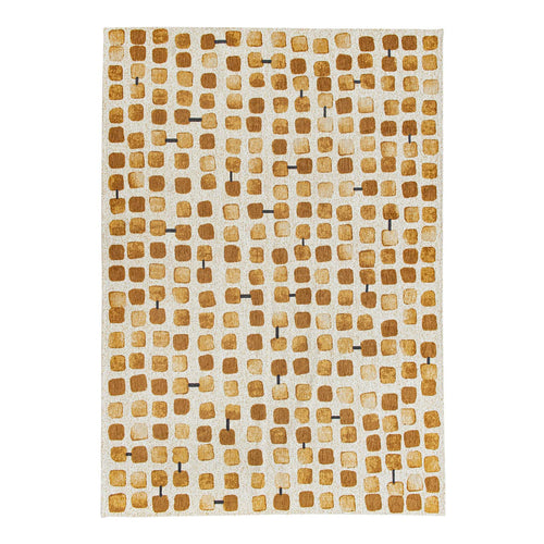 Louis De Poortere vloerkleed Peach Party - geel - 80x150cm - vtwonen shop