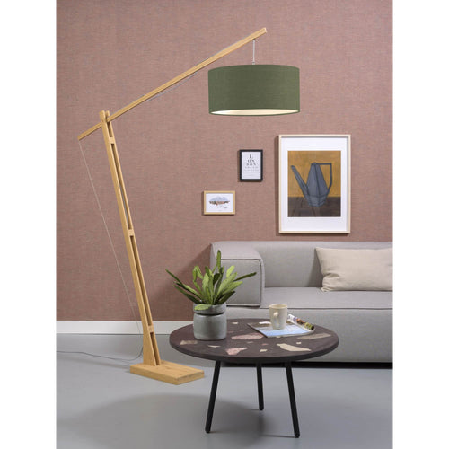 GOOD&MOJO vloerlamp Montblanc - bruin - Ø47cm - vtwonen shop