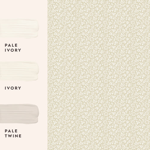 Laura Ashley Vliesbehang - Sweet alyssum twine
