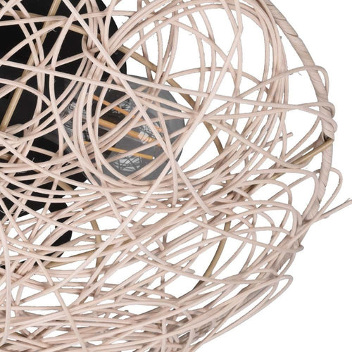 Trio Leuchten plafondlamp Lovis - 2 lichts - 40  x 14   cm - zwart beige - vtwonen shop