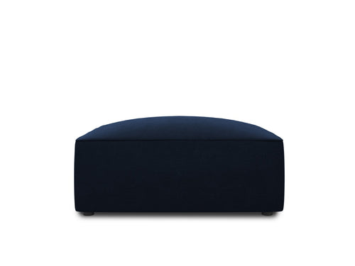 Micadoni Poef Ruby flueel, koningsblauw - 93x93x40cm