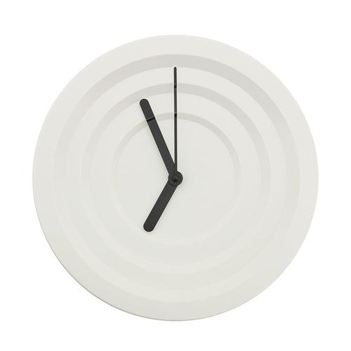 FurniLux Wandklok - wit -  30x30x5 cm