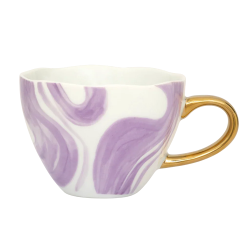 Urban Nature Culture Good Morning kopje Cappuccino/Tea - Emerald Violet - 11x8cm