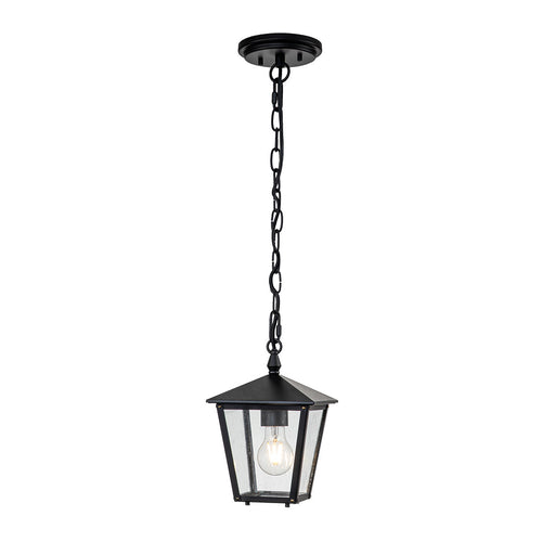 Elstead Hinkley Huntersfield Hanglamp voor buiten, zwart, IP44
