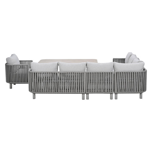 Garden Impressions Lounge dining set Andong 6-delig - taupe