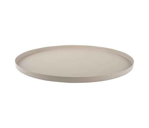 Present Time schaal Round - grijs - Ø39.5cm