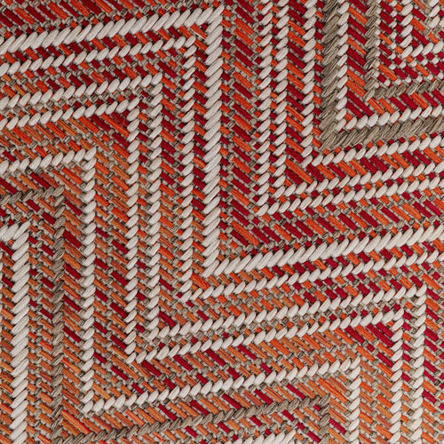 Kare Design Vloerkleed Zigzag rood 230x160cm