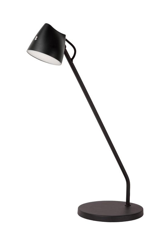 Lucide bureaulamp MILNE - Geïntegreerde LED - Zwart - vtwonen shop