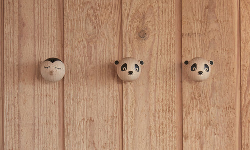 OYOY Haak Panda - hout - vtwonen shop