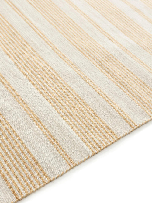 benuta binnen- en buitenkleed Rida - beige/geel - 200x300 cm