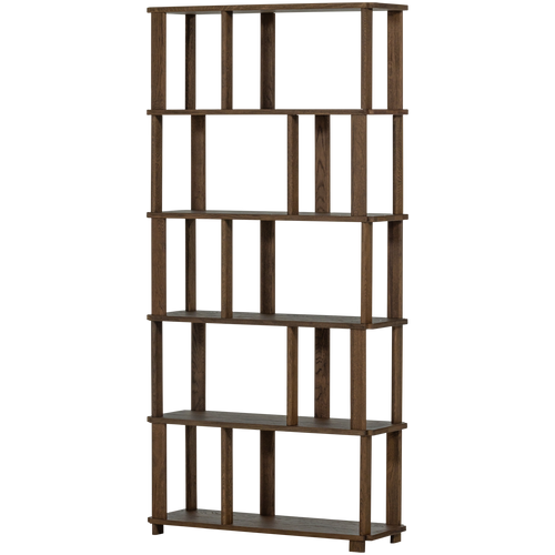 WOOOD boekenkast Riss - Eikenhout - Naturel - 186x90x30 - vtwonen shop