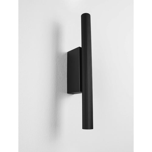 Nova Luce PARON Up & Down wandlamp Sandy Black LED 11W 507lm 3000K