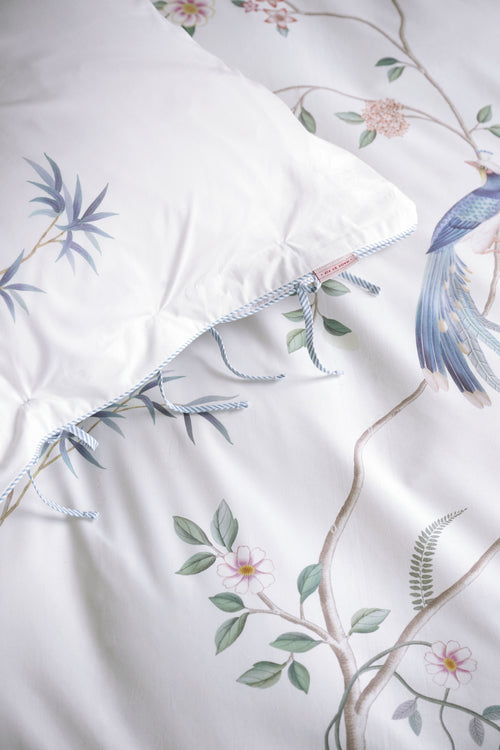 Pip Studio  Bamboo Blossom - 140 x 200/220 cm - Wit
