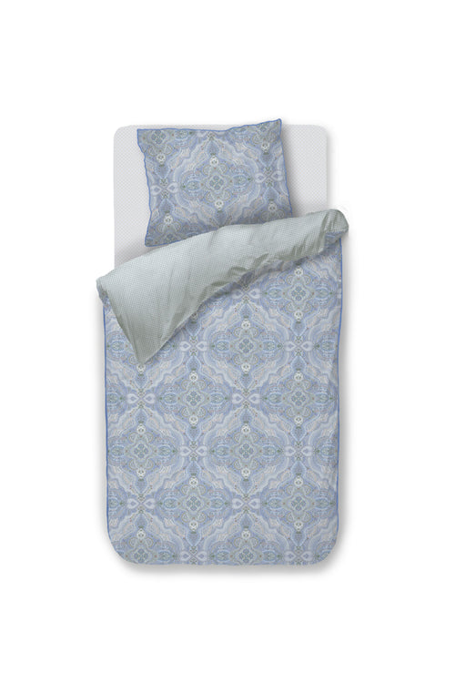 Pip Studio  Moon Flower - 140 x 200/220 cm - Licht blauw - vtwonen shop