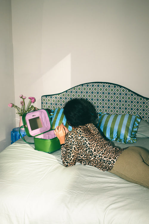 Gestoffeerd hoofdbord Suzanne in fluweel 150 cm - vtwonen shop